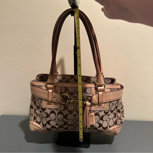 Coach Hampton Signature C Satchel. Y2K. 2006.  Style number 10507. - Picture 8 of 10